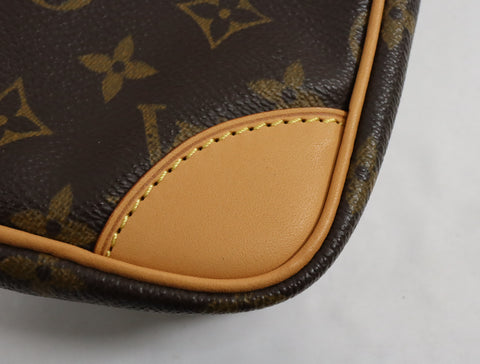 Pre-Owned #BP70451 Louis Vuitton Monogram Danube Crossbody Bag Brown M45266