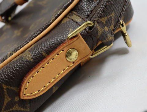 Pre-Owned #BP70451 Louis Vuitton Monogram Danube Crossbody Bag Brown M45266