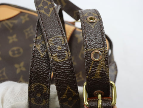 Pre-Owned #BP70451 Louis Vuitton Monogram Danube Crossbody Bag Brown M45266