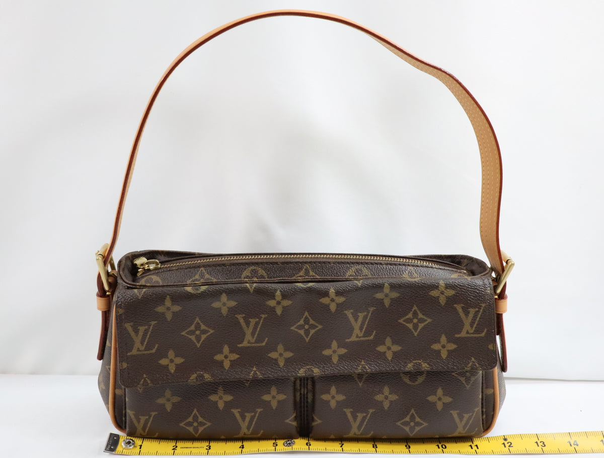 Pre-Owned #BP WZ512179 Louis Vuitton Monogram Viva Cite MM shoulder Hand bag M51164