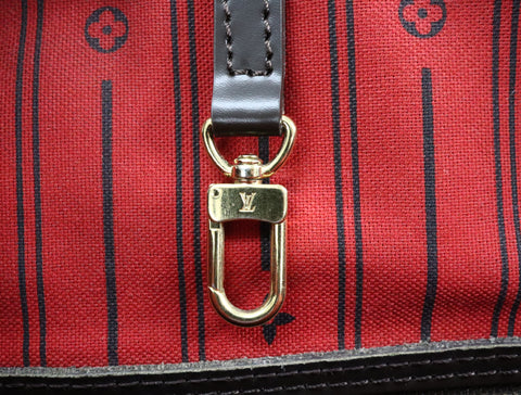Pre-Owned #BP R112681 Louis Vuitton Damier Ebene Neverfull MM Tote Bag N51105