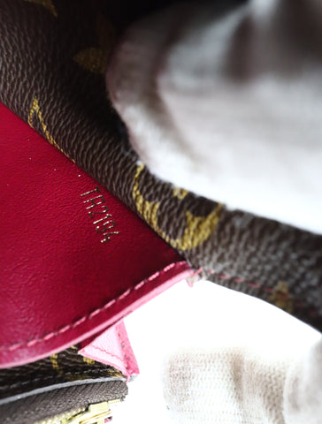 Pre-Owned #R1218 Louis Vuitton Monogram Portefeuille Emily Long Wallet M60697