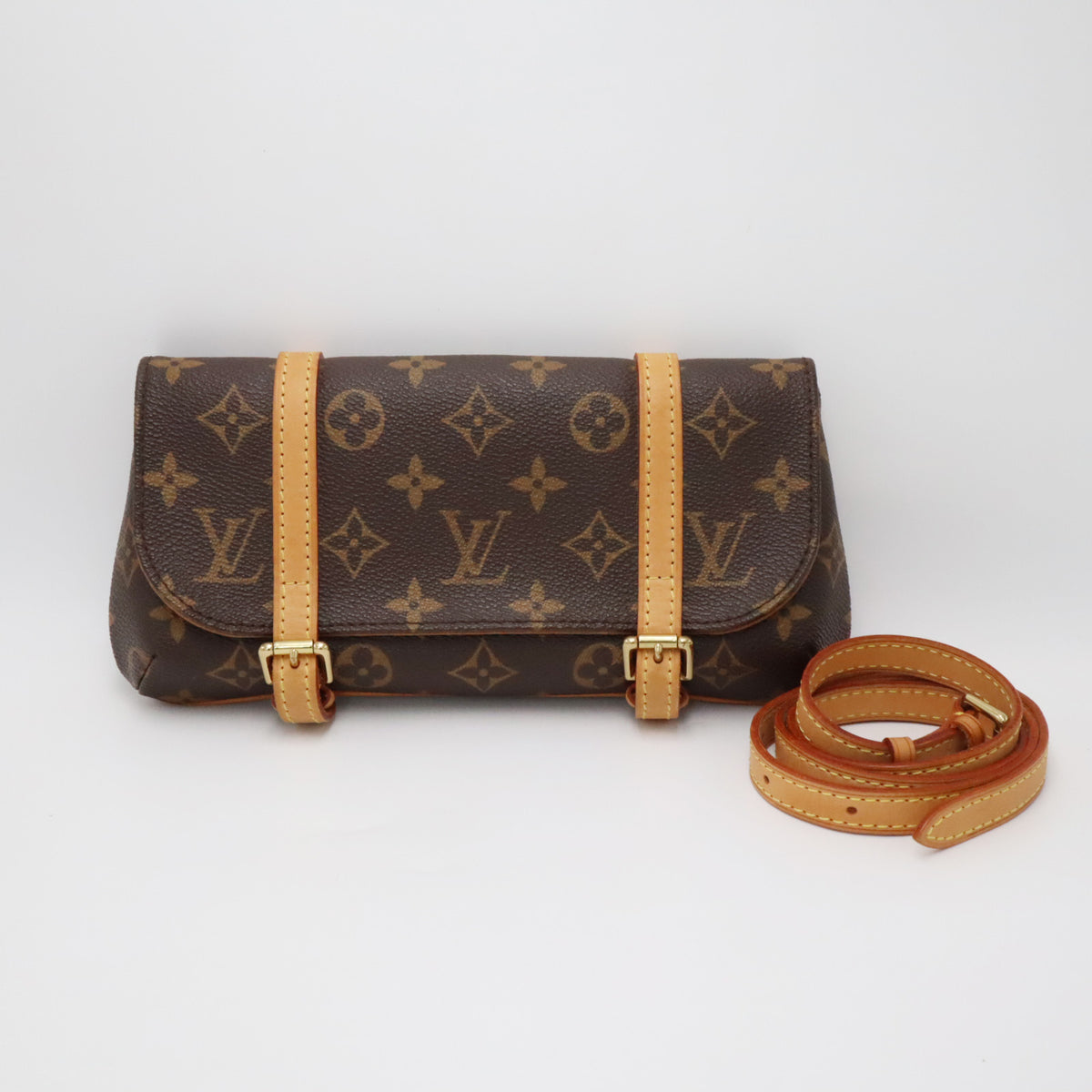 Pre-Owned #0344 LOUIS VUITTON Monogram Pochette Marelle Waist Bag M51159