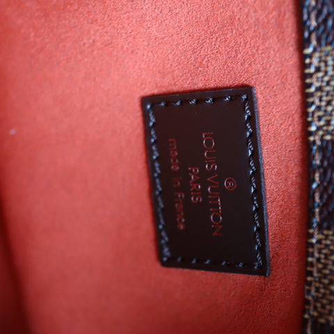 Pre-Owned #72537 Louis Vuitton Damier Aubagne Shoulder Bag Brown N51129