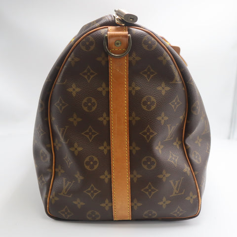 Pre-Owned #71561 Louis Vuitton Monogram Keepall 50 Travel Bag Brown M41426