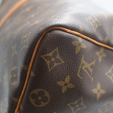 Pre-Owned #71561 Louis Vuitton Monogram Keepall 50 Travel Bag Brown M41426