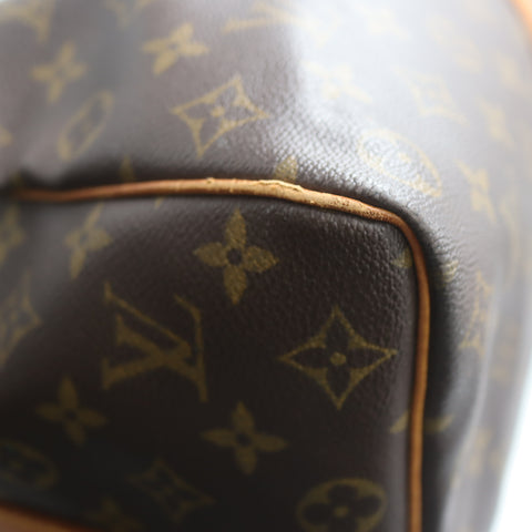 Pre-Owned #71561 Louis Vuitton Monogram Keepall 50 Travel Bag Brown M41426