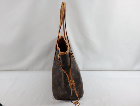 Pre-Owned #BP329-4 Louis Vuitton Monogram Neverfull PM Tote Bag M40155