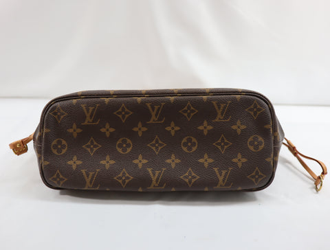 Pre-Owned #BP329-4 Louis Vuitton Monogram Neverfull PM Tote Bag M40155