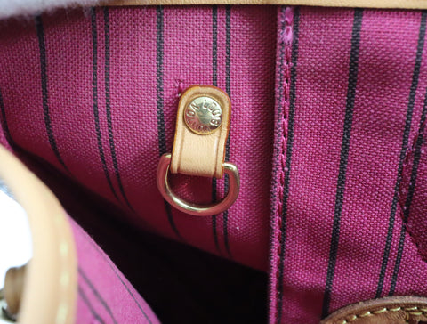 Pre-Owned #BP329-4 Louis Vuitton Monogram Neverfull PM Tote Bag M40155