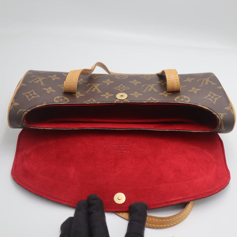 Pre-Owned #71560 Louis Vuitton Monogram Sonatine Hand Bag M51902