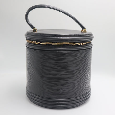 Pre-Owned #71570 Louis Vuitton Epi Cannes Hand Bag Black M48032