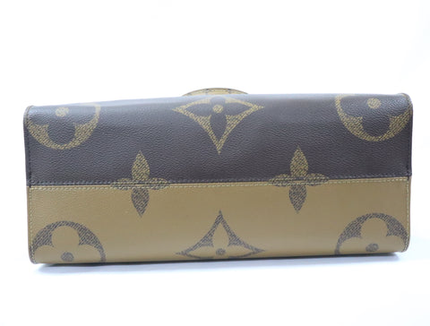 Pre-Owned #R0105 Louis Vuitton Monogram Giant Onthego MM 2way Tote Shoulder Bag M45321