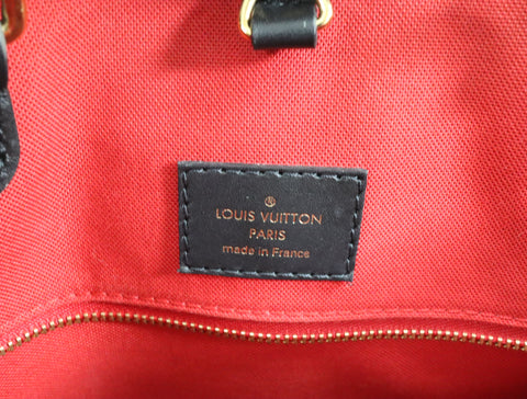 Pre-Owned #R0105 Louis Vuitton Monogram Giant Onthego MM 2way Tote Shoulder Bag M45321