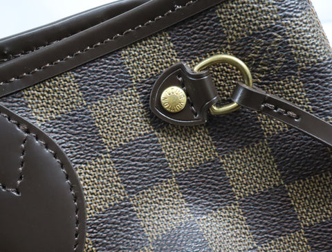 Pre-Owned #BP79983 Louis Vuitton Damier Neverfull PM Tote Bag N51109