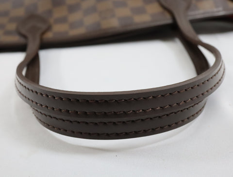 Pre-Owned #BP79983 Louis Vuitton Damier Neverfull PM Tote Bag N51109