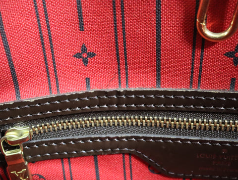 Pre-Owned #BP79983 Louis Vuitton Damier Neverfull PM Tote Bag N51109