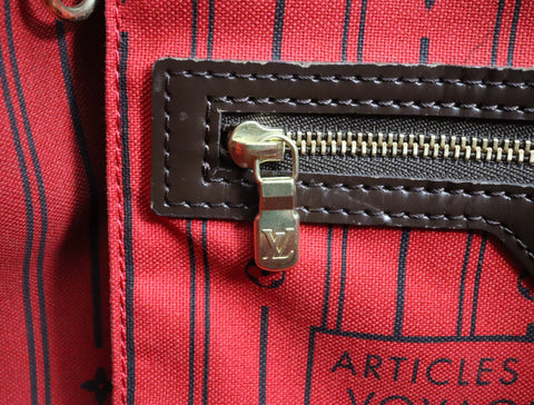 Pre-Owned #BP79983 Louis Vuitton Damier Neverfull PM Tote Bag N51109