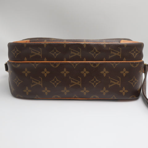 Pre-Owned #71595 Louis Vuitton Monogram Nile Crossbody Bag Brown M45244