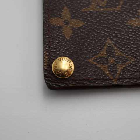 Pre-Owned #2275 Louis Vuitton Monogram Porte Cartes Credit Pression Card Case M60937