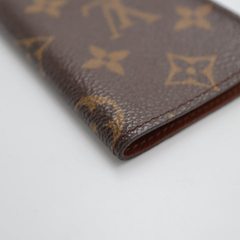 Pre-Owned #2275 Louis Vuitton Monogram Porte Cartes Credit Pression Card Case M60937