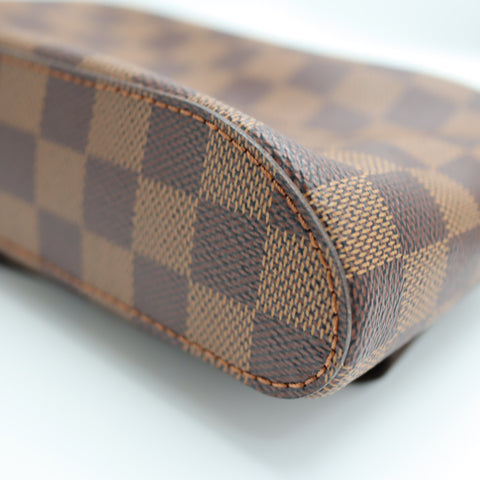 Pre-owned Louis Vuitton Damier #72370 Ebene Geronimos Crossbody Bag N51994