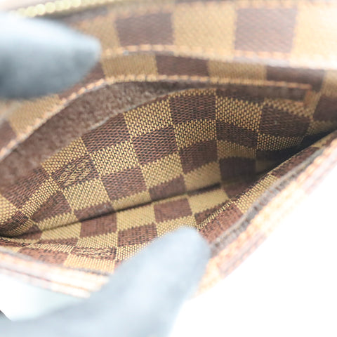Pre-owned Louis Vuitton Damier #72370 Ebene Geronimos Crossbody Bag N51994