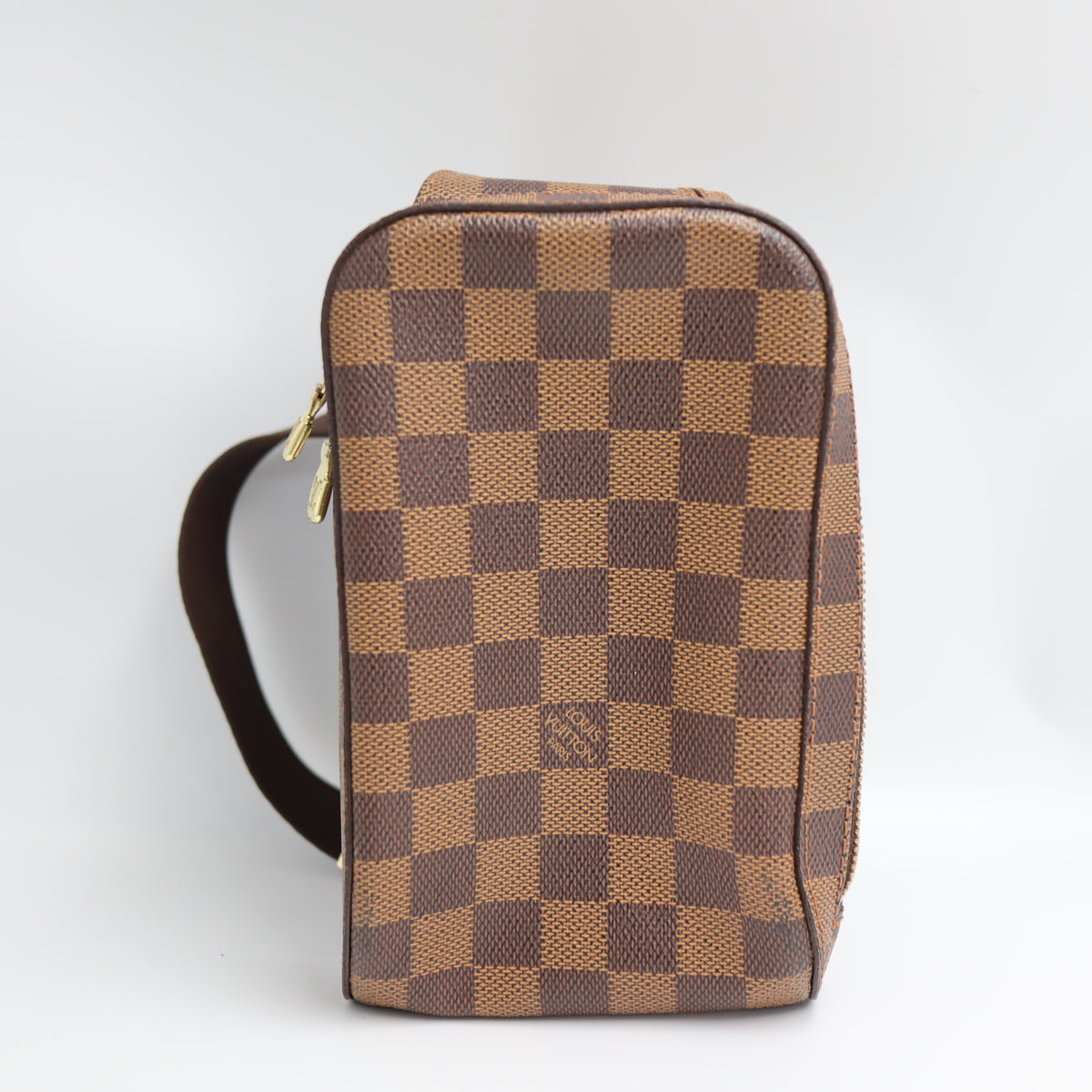 Pre-Owned #72360 Louis Vuitton Damier Ebene Geronimos Crossbody Bag N51994
