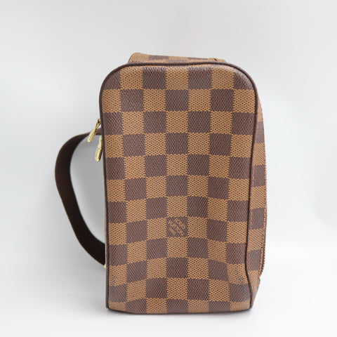 Pre-Owned #72360 Louis Vuitton Damier Ebene Geronimos Crossbody Bag N51994