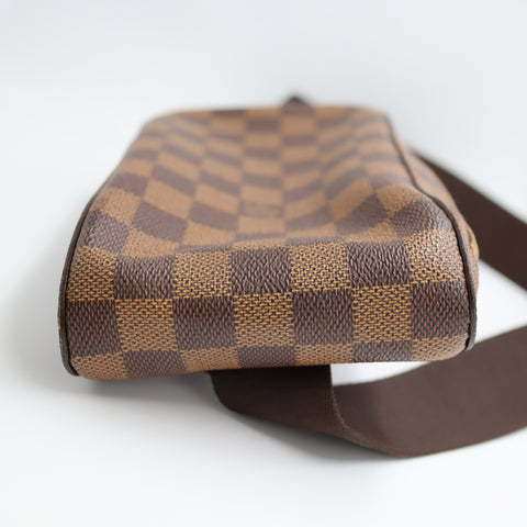 Pre-Owned #72360 Louis Vuitton Damier Ebene Geronimos Crossbody Bag N51994