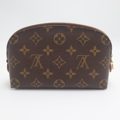 Pre-Owned #71591 Louis Vuitton Monogram Pochette Cosmetic PM Cosmetic Pouch M47515