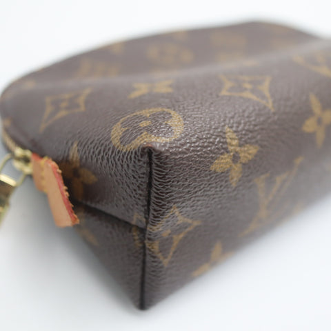 Pre-Owned #71591 Louis Vuitton Monogram Pochette Cosmetic PM Cosmetic Pouch M47515