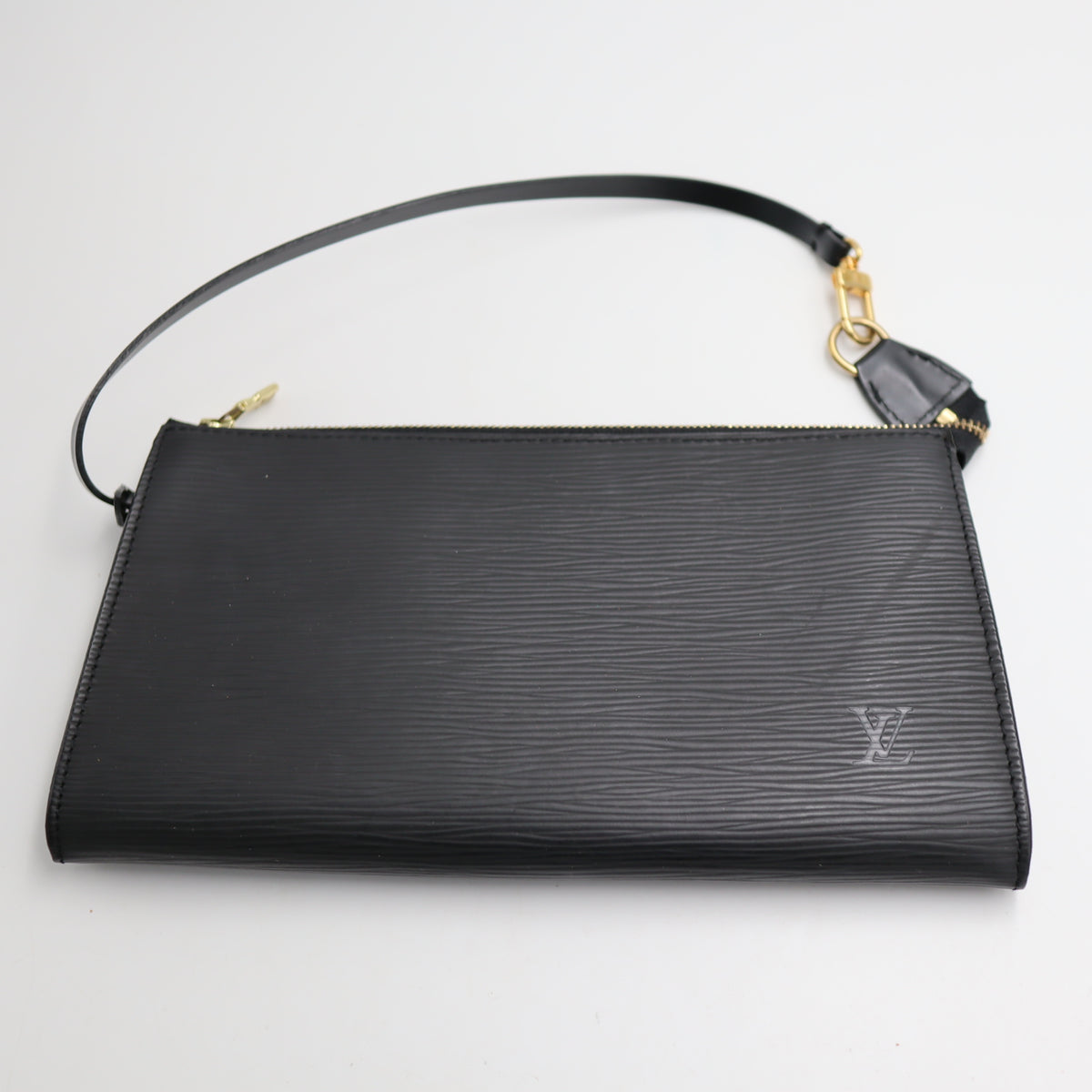 Pre-Owned #72426 Louis Vuitton Epi Pochette Accessoires Pouch Noir Black M52942