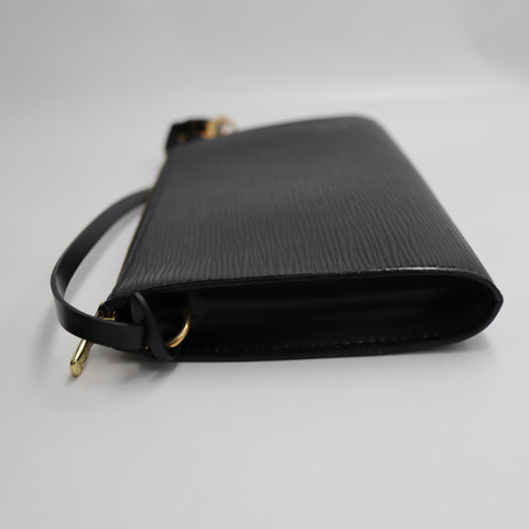 Pre-Owned #72426 Louis Vuitton Epi Pochette Accessoires Pouch Noir Black M52942