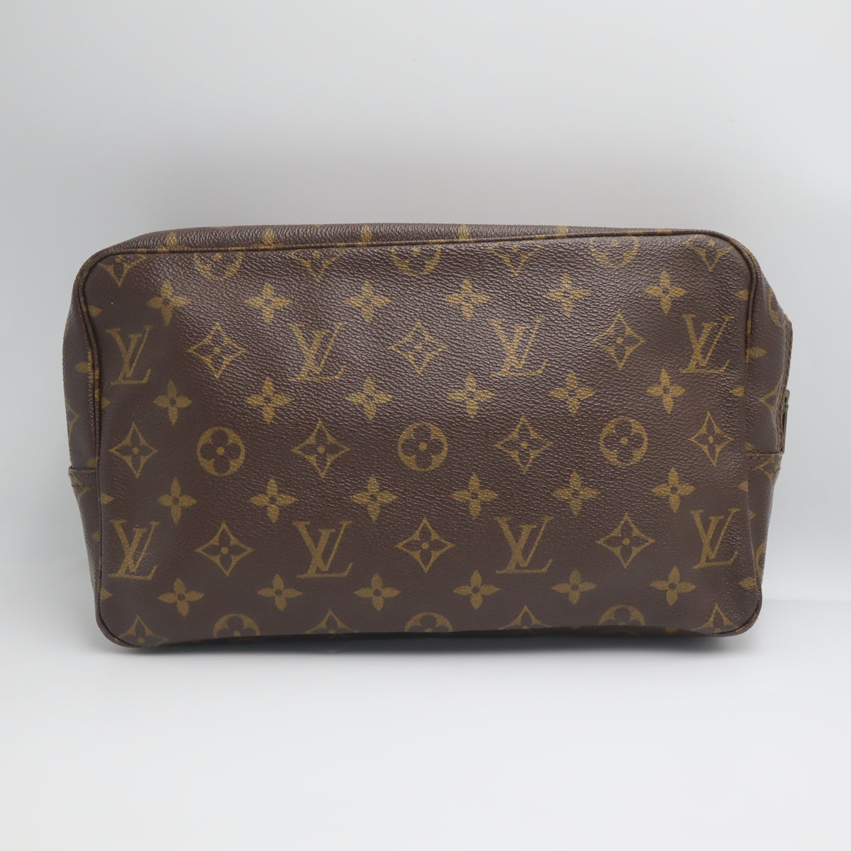 Pre-Owned #71600 Louis Vuitton Monogram Trousse Toilette 28 Vintage Clutch Bag M47522