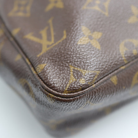 Pre-Owned #71600 Louis Vuitton Monogram Trousse Toilette 28 Vintage Clutch Bag M47522