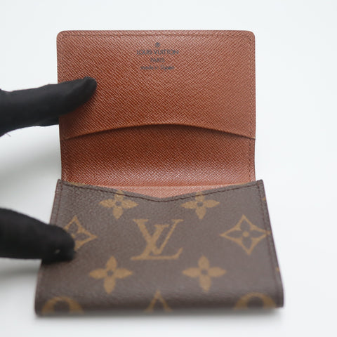 Pre-Owned #71613 Louis Vuitton Monogram Envelope Visit Card Case M62920