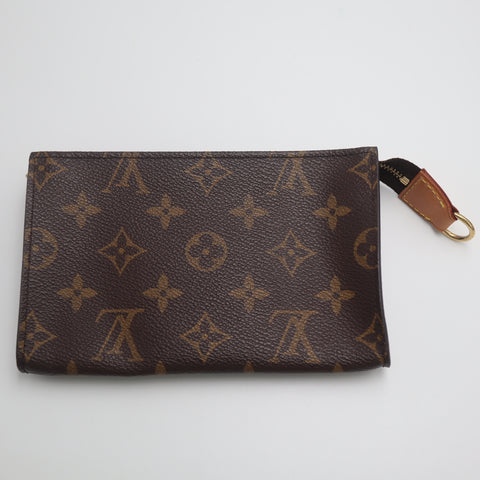 Pre-Owned #71612 Louis Vuitton Monogram Bucket PM Accessories Pouch M42238