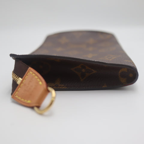 Pre-Owned #71612 Louis Vuitton Monogram Bucket PM Accessories Pouch M42238