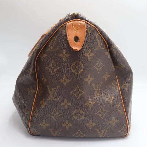 Pre-Owned #1874 Louis Vuitton Monogram Speedy30 Handbag Brown M41526