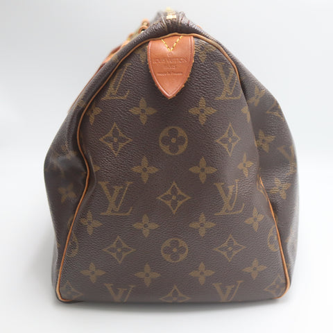 Pre-Owned #1874 Louis Vuitton Monogram Speedy30 Handbag Brown M41526