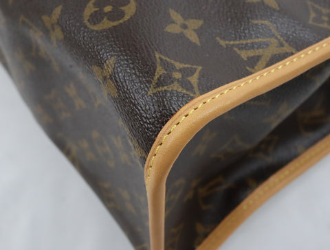 Pre-Owned #BP821-1 Louis Vuitton Popincourt Shoulder Bag Monogram Canvas M40007
