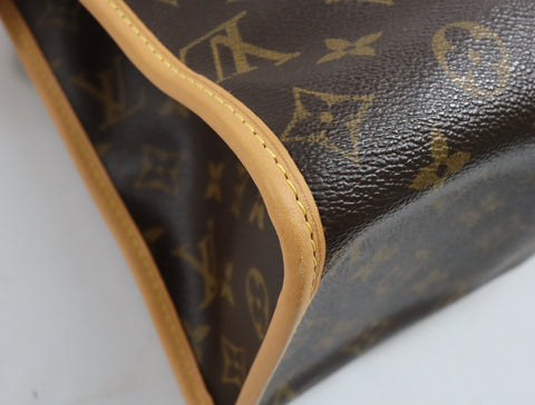 Pre-Owned #BP821-1 Louis Vuitton Popincourt Shoulder Bag Monogram Canvas M40007