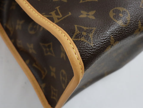 Pre-Owned #BP821-1 Louis Vuitton Popincourt Shoulder Bag Monogram Canvas M40007