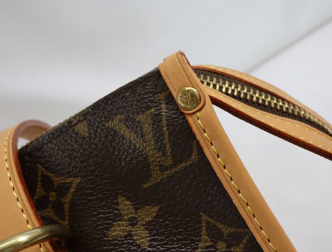 Pre-Owned #BP821-1 Louis Vuitton Popincourt Shoulder Bag Monogram Canvas M40007