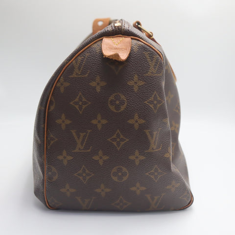 Pre-Owned #1068 Louis Vuitton Monogram Speedy30 Handbag Brown M41526