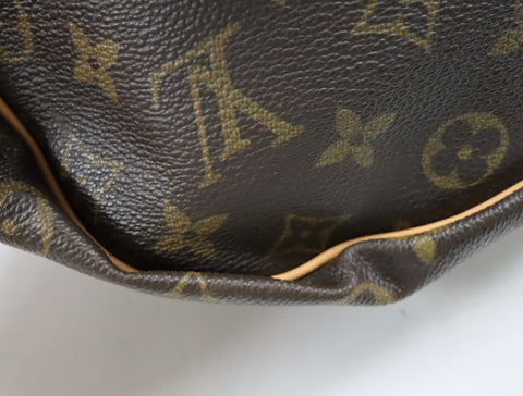 Pre-Owned #BP63111 Louis Vuitton Monogram Saumur 35 Crossbody Shoulder Bag Brown M42254