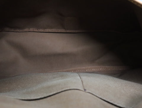 Pre-Owned #BP63111 Louis Vuitton Monogram Saumur 35 Crossbody Shoulder Bag Brown M42254