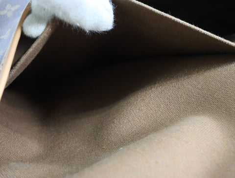 Pre-Owned #BP63111 Louis Vuitton Monogram Saumur 35 Crossbody Shoulder Bag Brown M42254