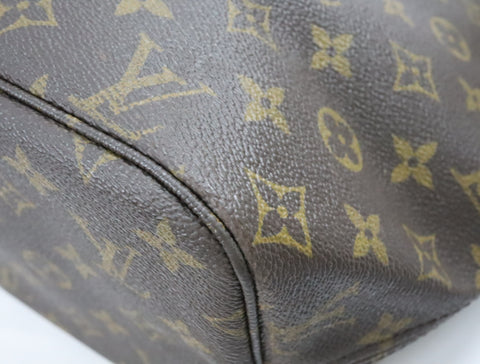 Pre-Owned #BP613-7 Louis Vuitton Monogram Neverfull MM Tote Bag M41178